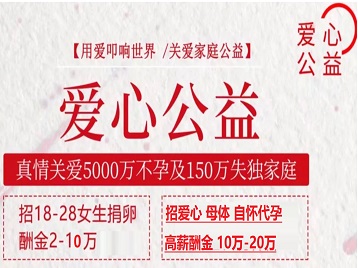 大同市捐卵助孕生子 爱心志愿者招募